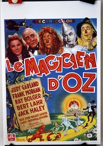 LE MAGICIEN D OZ, THE WIZARD OF OZ , , belgian repro poster - Photo 1/1