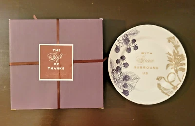 Plato de ensalada Grasslands Road regalo de gracias con gracia rodeándonos 443064 NUEVO PSJ Foto 1 de 4