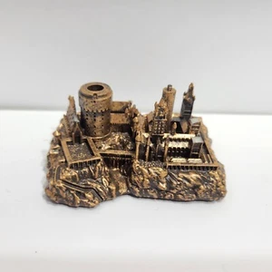 Hogwarts School Harry Potter Castle Micro Building Plastic Brown - Picture 1 of 6