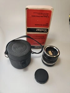 VIVITAR Automatic 3x-1 Tele Converter For Pentax - Mamiya Cameras w/ Box & Case! - Picture 1 of 11