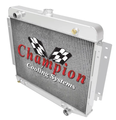 1974-78 Dodge RamCharger Champion Cooling CA 3 Row All Aluminum Radiator  Foto 1 de 4