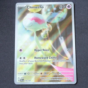Chimecho 179 casi nuevo Pokémon SV06: ilustración de mascarada crepuscular raro Holofoil - Imagen 1 de 2