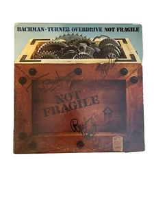 Bachman Turner Overdrive signed 3X Not Fragile LP Randy Fred Tim JSA LOA - Picture 1 of 3