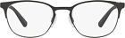 Emporio Armani Men's EA1059 Oval Sunglasses, Matte Black/Demo Lens, 53 mm