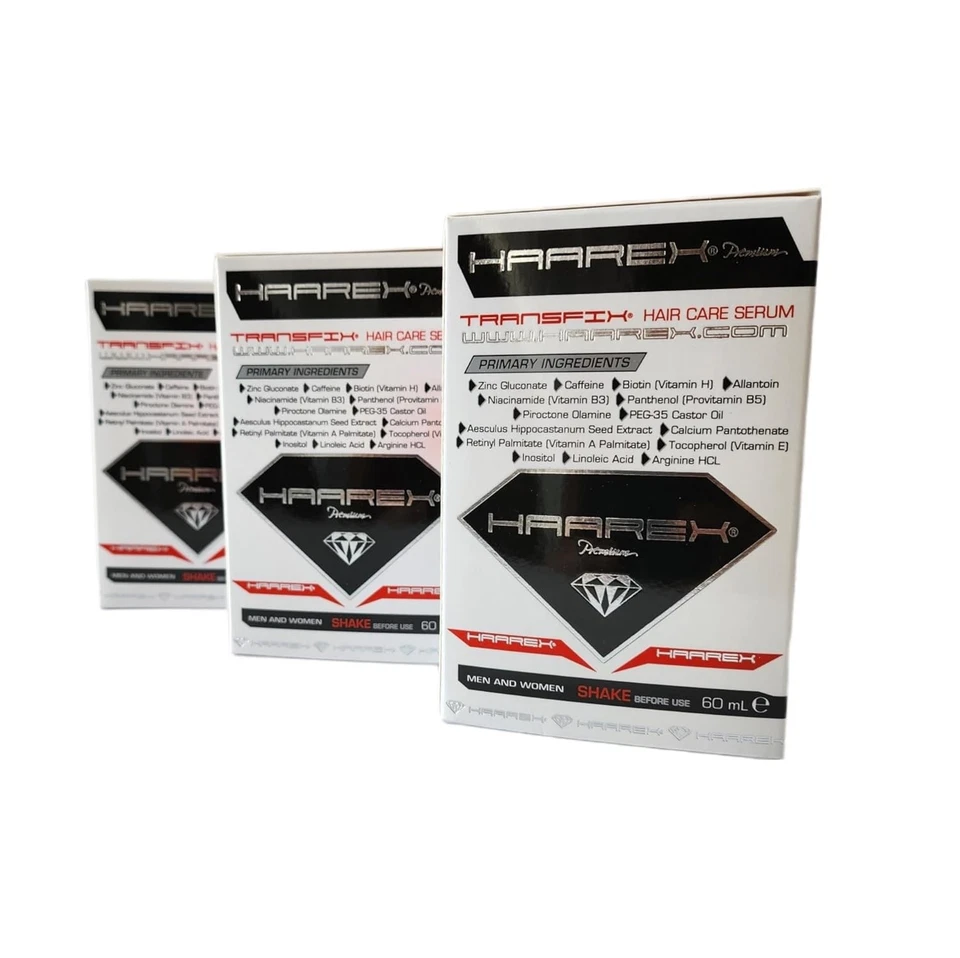 Suero anti pérdida de cabello Haarex 3 piezas EXP 2027+ Foto 1 de 2