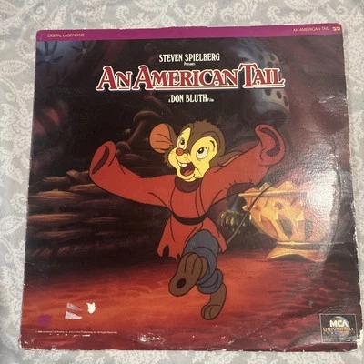 Steven Spielberg’s An American Tail Digital Laserdisc MCA Universal Home Video Foto 1 de 4