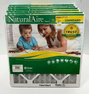 14x14x1 Air Filter 6 Pack, Natural Air by Flanders replacement air filters - Picture 1 of 6