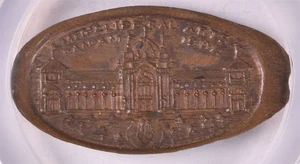 1901 Buffalo NY Pan American Expo M&D 9 On Indian 1c - NGC MS64 BN Mislabeled - Picture 1 of 3