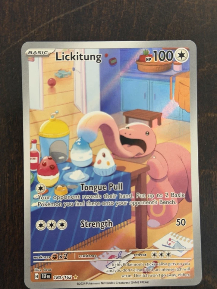 Lickitung 180/162 SV05: Temporal Forces Holo - Image 1 of 1