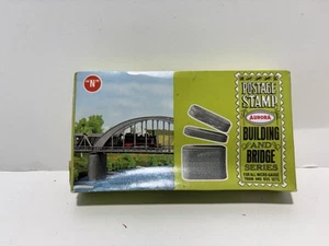 B5 Aurora N Scale Model Trains Train Accessory Bridge Piers Set No 4184-050 New - Picture 1 of 4
