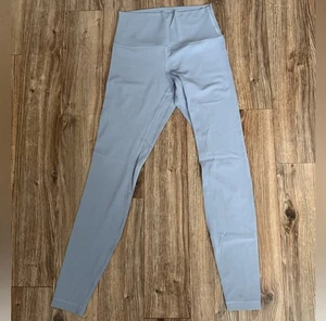 Leggings Lululemon Talla 6 Forro Único Azul Claro Para Mujer - Imagen 1 de 5
