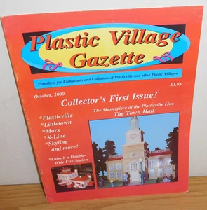 PLASTICVILLE KUNSTSTOFF VILLAGE GAZETTE MAGAZIN SAMMLER 1. AUSGABE OKTOBER 2000 - Bild 1 von 2
