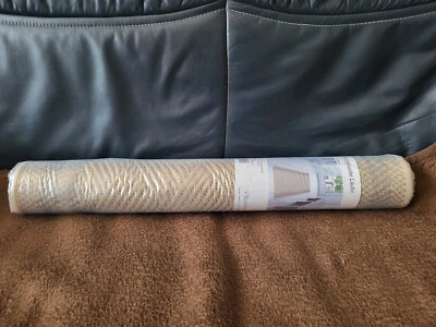 Flachgewebe Läufer Teppich 67 x 120 cm Braun Vorleger Fußmatte Bad Küche - Bild 1 von 4