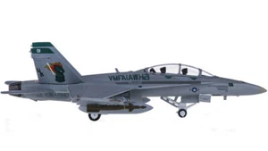 1:200 Hogan USMC McDonnell Douglas F/A-18D VMFA-121UK-01 Fighter Diecast Model - Picture 1 of 4