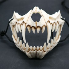 Cranio del partito tema animale della resina Cosplay della maschera di Halloween