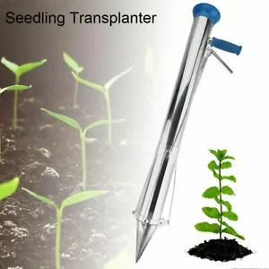 Garden Metal Precision Seeder Vegetable Hand Manual Planter Transplanter - Picture 1 of 5