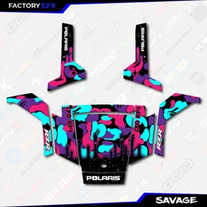 Nebula Savage Camo Graphics kit fits Polaris Rzr170 RZR 170 2010-2021 - Bild 1 von 3
