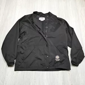 Dryjoys Jacket Womens Medium Black Full Zip Pockets PGA Patch Golf FootJoy FJ - Picture 1 of 17