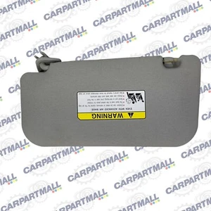 2008-2015 Mitsubishi Lancer Front Right Passenger Sunvisor Sun Visor Shade Grey - Picture 1 of 12