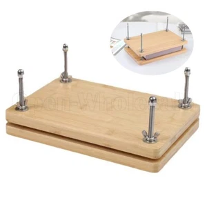 Wooden Book Press, Book Binding Tool, Practical Binding Press, Flat Paper Press - Picture 1 of 4