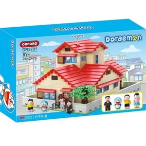 Oxford 2023 Doraemon Nobi Nobita HOUSE Brick Block Assembly Figures FREE SHIP - Picture 1 of 7