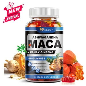 Black Maca Gummies Male Enhancement Stamina Gummies for Men Performance - Picture 1 of 7