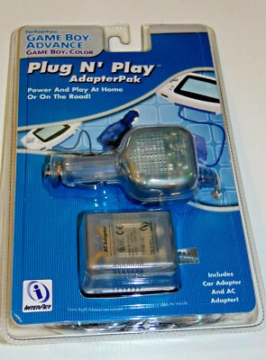 Plug N' Play for Nintendo Game Boy Advance Color Car & Power AC Adapter  C - New - Image 1 of 4