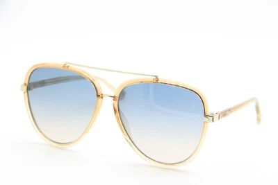 NEW CHLOE CH 0129S 001 GOLD BROWN AUTHENTIC SUNGLASSES 58-14 - Image 1 of 4