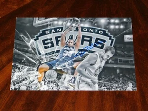 SAN ANTONIO SPURS BORIS DIAW SIGNED 8X12 PHOTO NBA!!! - Picture 1 of 1