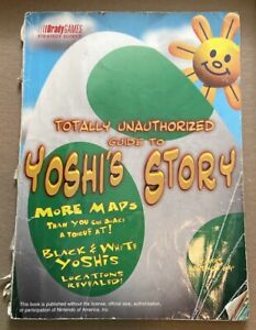 Guide totalement non autorisé des jeux Yoshi's Story Brady N64 Nintendo 64