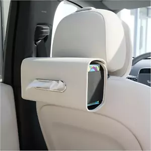 Car Tissue Holder, Premium PU Leather Tissue Box Holder for Car Seat Back, Extr - Picture 1 of 7