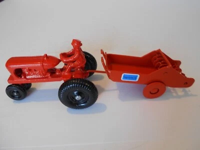Scale Models 2005 Legacy Tractor AC WC w/Vtg Ag Assn AC Manure Spreader, Used - Image 1 of 4