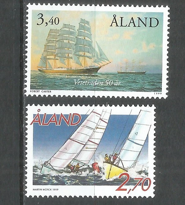 Sellos Aland Finlandia año 1999 como nuevos MNH (**) envíos Foto 1 de 1