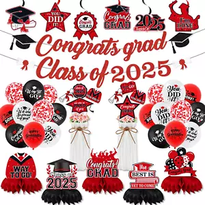 Graduation Decorations 2025, Graduation Centerpieces for Table Decorations Congr - Picture 1 of 12