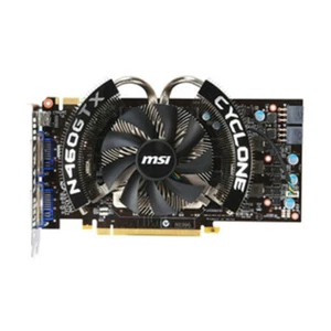 MSI N450GTS NVIDIA 450 GTS Cyclone 1GB 1GD5/OC Graphics Video Card - Picture 1 of 4