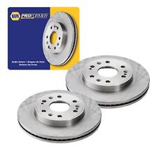 Pair of Napa Brake Disc Front Fits Audi A4 A5