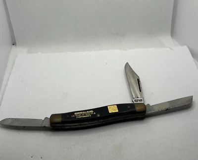 Vintage Schrade 8OT Ingersoll Rand Tools 125 Yr. Anniversary Pocket Knife USA - Image 1 of 4
