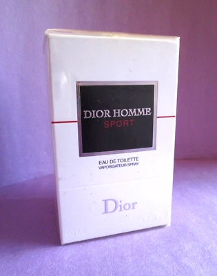 Dior Homme Sport 50 ml 1.7 oz Vintage 2008 Eau de Toilette Spray Sealed Box NIB - Image 1 of 4