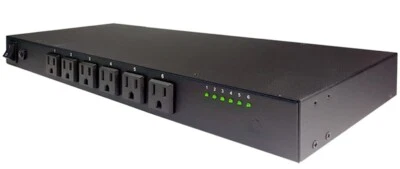 Professional 6-Port Remote Power Switch - Web Control - Image 1 of 4