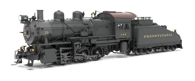 Broadway Limited HO Scale ~B6SB 0-6-0 ~ PRR #134 60S66A Tender DC Version ~ 9180 - Image 1 of 1