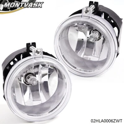 PAIR OF FOG LIGHTS FIT FOR DODGE CHARGER GRAND CARAVAN 2010 5182025AA CH2592142 - Image 1 of 4