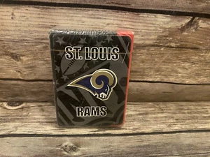 Baraja de cartas de colección de los St Louis Rams NFL cosas buenas nueva sellada - Imagen 1 de 9