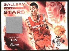 2013-14 Court Kings Gallery of Stars Jerseys #22 Jeremy Lin Jersey /325