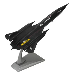 Modelo de avión de aleación Blackbird SR-71 1:144 modelo de simulación de avión - Imagen 1 de 13