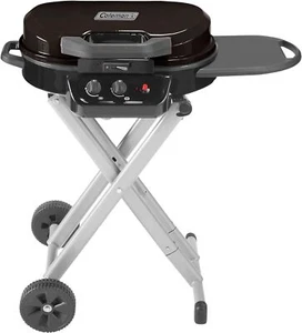 Portable Stand-Up Propane Grill Gas Grill with Push-Button Starter Folding Legs - Picture 1 of 9