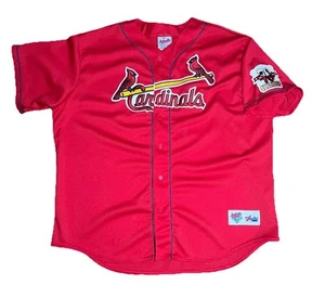 VTG 1998 Majestic St Louis Cardinals Mark McGwire 70th Home Run Champ Jersey XXL - Picture 1 of 13