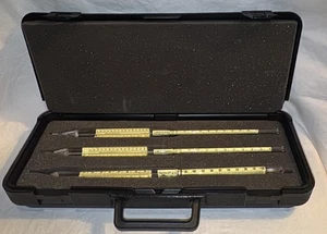 Vintage Chase Hydrometer Set of 3 in Case Made in USA - Read Description - Picture 1 of 24