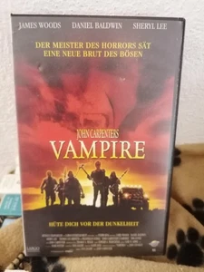 VHS Rarität: JOHN CARPENTERS VAMPIRE (1990) MIT JAMES WOODS UNCUT - Bild 1 von 2