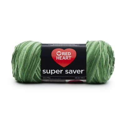 Red Heart E300.0629 Super Saver Economy Yarn, Green Tone Kitchen - Image 1 of 2