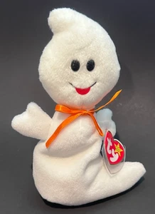 Ty Beanie Baby: Spooky The Ghost. DOB: 31-10-1995 - Foto 1 di 3